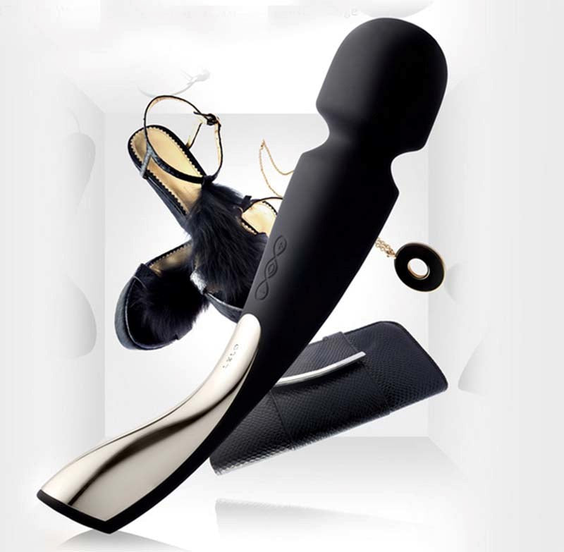 Lelo Smart Wand Large Rechargeable Body Massager with SenseTouch Technology - - Fancy Dress Ups