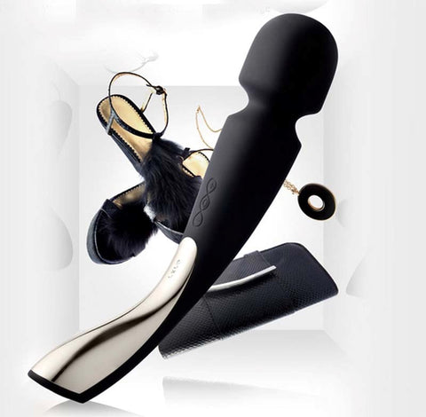 Lelo Smart Wand Large Rechargeable Body Massager with SenseTouch Technology - Fancy Dress Ups