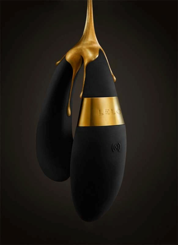 Lelo Tiani 24K Gold Couples Vibrator with SenseMotion Technology - - Rabbit Vibrators