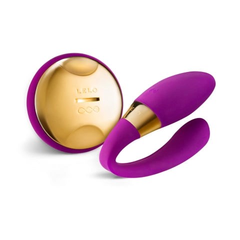 Lelo Tiani 24K Gold Couples Vibrator with SenseMotion Technology - Rabbit Vibrators