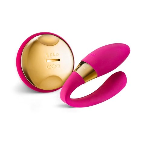 Lelo Tiani 24K Gold Couples Vibrator with SenseMotion Technology - Rabbit Vibrators