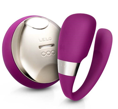 Lelo Tiani 3 Remote Controlled Couples Vibrator with SenseMotion Technology - Strap On Sextoys