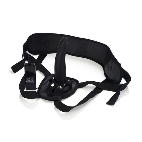 California Exotics Love Rider 10 Function G Caress Strap On Vibrator - Luxury Sex Toys