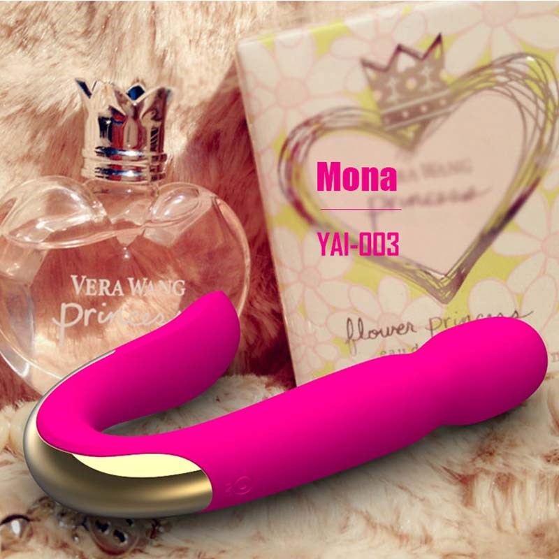 LoveMate Mona Dual Stimulation Rechargeable G Spot and Anal Vibrator - - Luxury Sex Toys