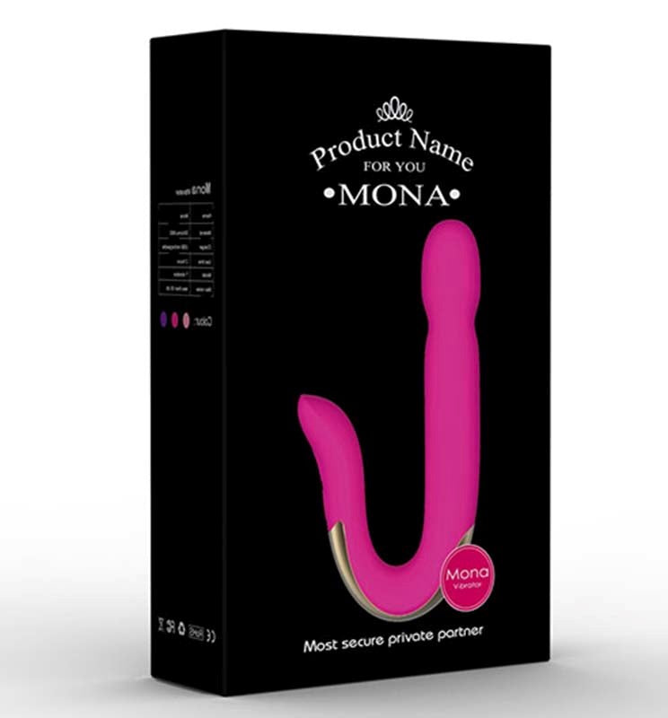 LoveMate Mona Dual Stimulation Rechargeable G Spot and Anal Vibrator - - Luxury Sex Toys
