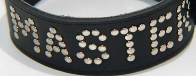 Hells Couture Premium Leather BDSM Collar Adjustable Fit with D Ring - - Collars and Leads