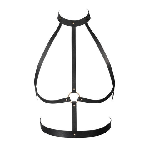 Bijoux Indiscrets Daring Adjustable BDSM Inspired Maze H Harness Premium - Fancy Dress Ups