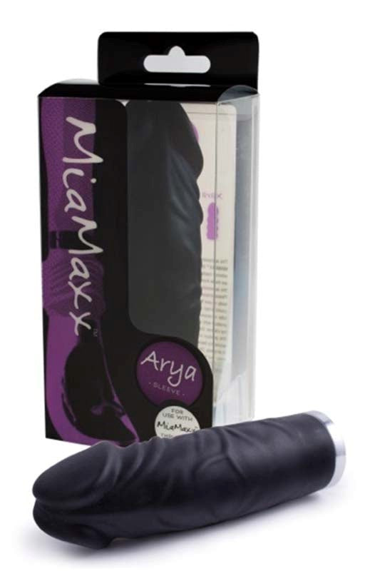MiaMaxx Arya Realistic Sleeve Penis Shaped Masturbator Attachment - - Vibrator Accessories