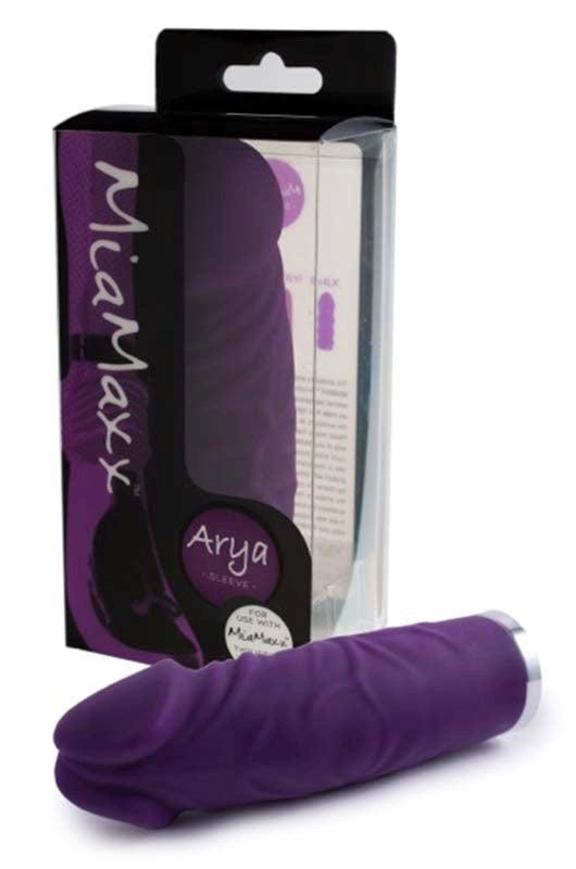 MiaMaxx Arya Realistic Sleeve Penis Shaped Masturbator Attachment - - Vibrator Accessories