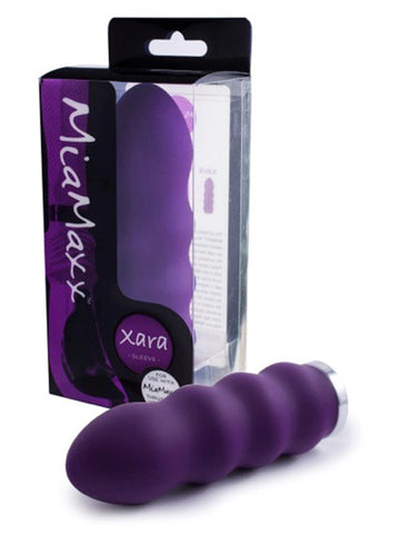 MiaMaxx Xara Rippled Adult Vibrator Sleeve with Textured Stimulation - Realistic Dildos