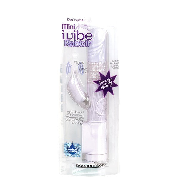 Doc Johnson Mini iVibe G Spot Rabbit Vibrator Original Dual Stimulation - - Inflatable Dildos and Vibrators
