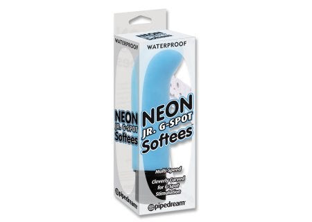 Pipedream Neon Jr. Multi Functions G Spot Softee Vibrator Curved Precision - - G-Spot Vibrators