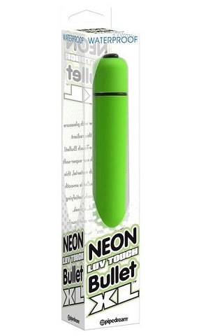 Pipedream Products Neon Luv Touch Bullet Vibrator XL Clitoral - Finger and Tongue Vibrators