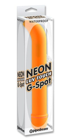 Pipedream Neon Luv Touch Multi Functions G Spot Vibrator with Curved Design - Vibrating Dildos