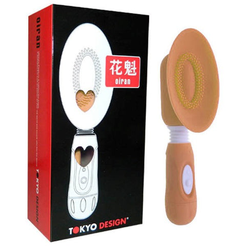 Tokyo Design Oiran Stimulator Clitoral Vibrator with 7 Vibration Modes - Personal Massagers