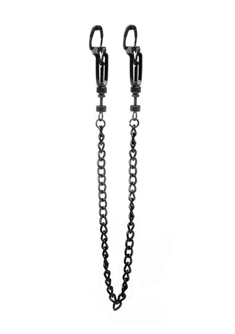 Shots Toys Ouch Helix Nipple Clamps with Adjustable Tension Control - Breast and Nipple Toys