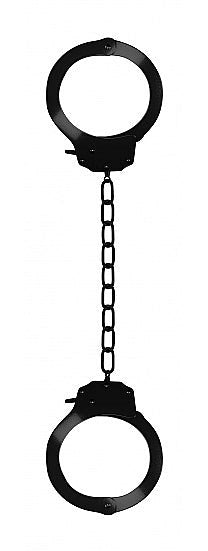 Shots Toys OUCH! Pleasure Legcuffs Premium Leather Restraint Set - - Cuffs and Restraints