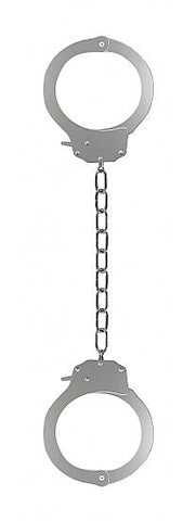 Shots Toys OUCH! Pleasure Legcuffs Premium Leather Restraint Set - Cuffs and Restraints
