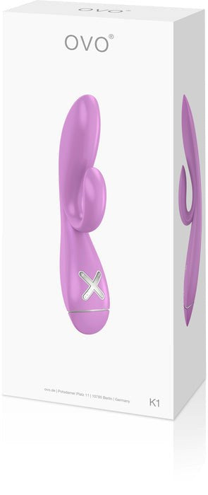 Xgen Products OVO K1 Rabbit Vibrator with Dual Stimulation Technology - Rabbit Vibrators