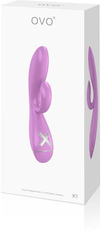 Xgen Products OVO K1 Rabbit Vibrator with Dual Stimulation Technology - Rabbit Vibrators