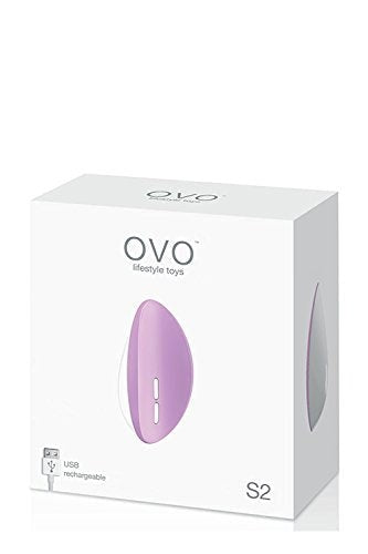 Xgen Products OVO S2 Rechargeable Lay On Clitoral Vibrator - - Anal Dildos