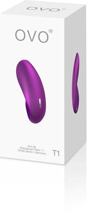 Xgen Products OVO T1 Lay on Massager Ultra Power Clitoral Vibrator - Waterproof Vibrators