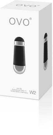 Xgen Products OVO W2 Bullet Vibrator 5 Speed Clitoral Stimulation - Steel Sex Toys