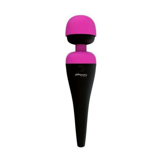 BMS Factory Palm Power Rechargeable Waterproof Wand Vibrator - - Strap On Sextoys