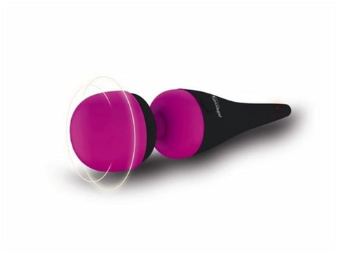 BMS Factory Palm Power Rechargeable Waterproof Wand Vibrator - Strap On Sextoys