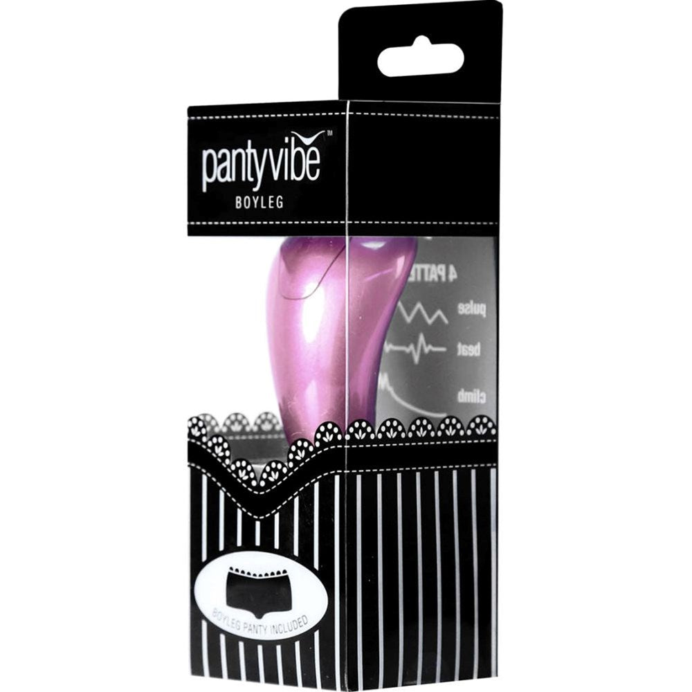 BMS Factory Pantyvibe Boyleg Medium Wearable Vibrator with Remote Control - - Finger and Tongue Vibrators