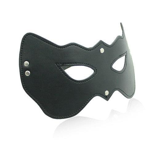 BDStyle Peeking Bondage Mask Premium Leather Sensory Restriction - Non-Realistic Dildos