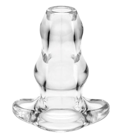 Perfect Fit Double Tunnel Plug Medium Hollow Core Anal Stimulation - Butt Plugs