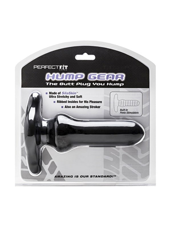Perfect Fit Hump Gear Dual Function Masturbator with Stretch Technology - Butt Plugs