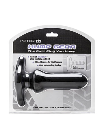 Perfect Fit Hump Gear Dual Function Masturbator with Stretch Technology - Butt Plugs