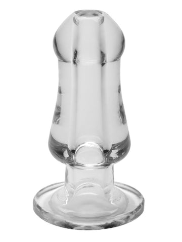 Perfect Fit The Rook Hollow Tunnel Butt Plug for Advanced Anal Play - Realistic Dildos