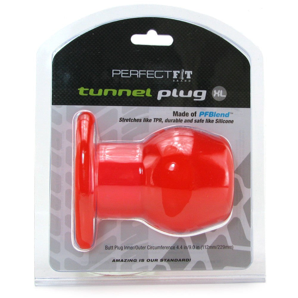 Perfect Fit Tunnel Plug X Large Hollow Design for Advanced Anal Play - - Anal Vibrators