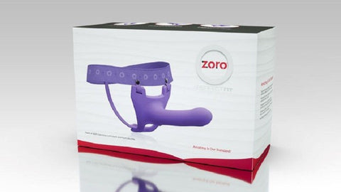 Perfect Fit Zoro 5.5 Inches Harness Free Strap On Dildo - Love Eggs and Kegel Exercisers