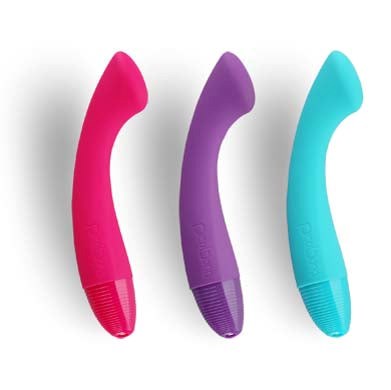 Lelo PicoBong Moka G Vibe Waterproof G Spot Vibrator with Curved Design - Clit Ticklers and Pulsators