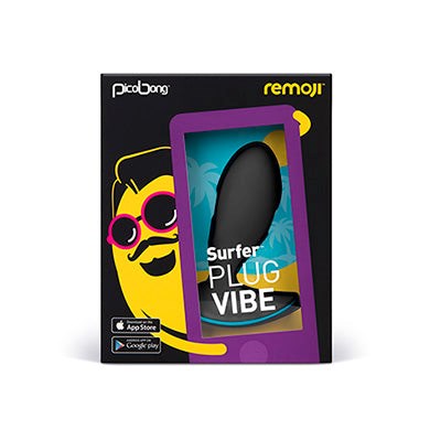 Lelo PicoBong Remoji Surfer Vibrating Butt Plug App Controlled - Luxury Sex Toys