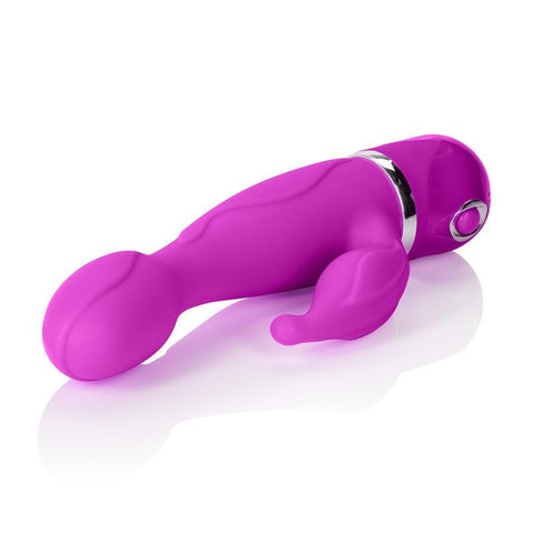 California Exotics Power Play Dual Bliss Vibrator Dual Motor Stimulation - Rabbit Vibrators