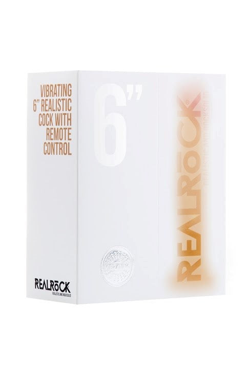 Shots Toys Real Rock Vibrating 6 Realistic Cock Multi Speed Vibrator - - Realistic Dildos