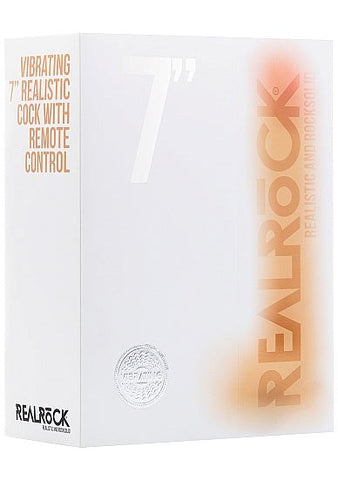 Shots Toys Realrocks Lifelike 7 Vibrating Cock Remote Control Ecstasy - Vibrating Dildos