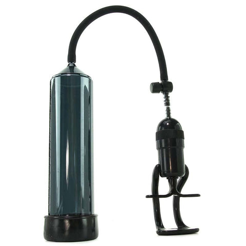 NS Novelties Renegade Bolero Pump One Handed Penis Pump with Measuring Ruler - Butt Plugs