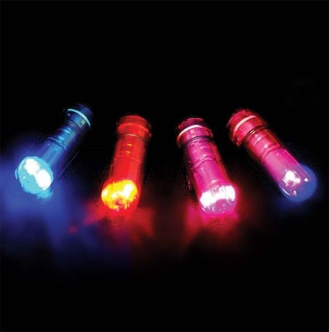 Screaming O O Glow Bullets LED Illuminated Bullet Vibrators - Finger and Tongue Vibrators