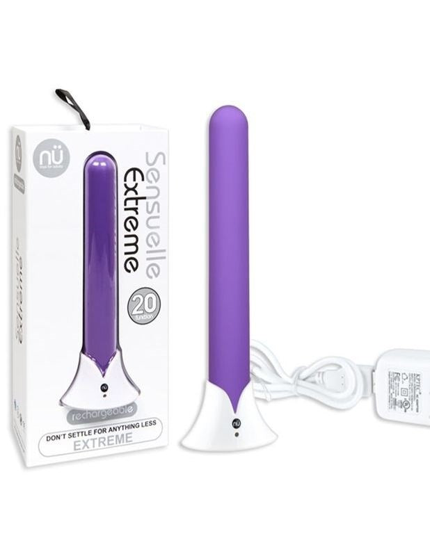 Nu Sensuelle Extreme Rechargeable Bullet 20 Functions Vibrator - - Bullet Vibrators