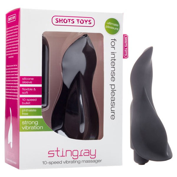 Shots Toys SHOTS Stingray Vibrator with Flickering Wings - - Anal Dildos