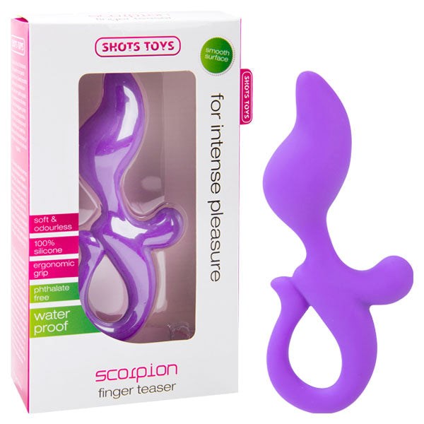 Shots Toys SHOTS TOYS Scorpion Premium Silicone Vibrator for Versatile Use - - Strap On Sextoys