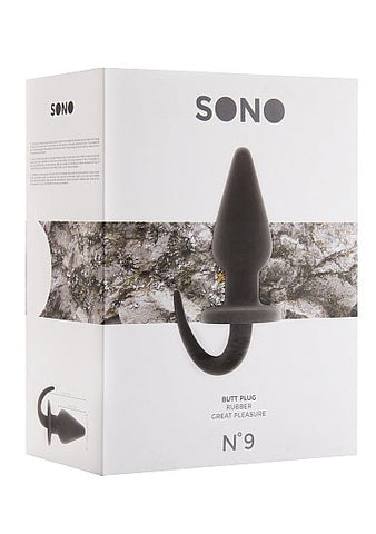 SONO No. 9 Butt Plug 6 Flexible Anal Sex Toy for Deep Penetration - G-Spot Vibrators