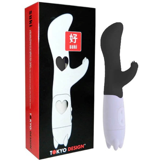 Tokyo Design Suki Vibrator 7 Inch Rechargeable with Whisper Quiet Motor - - Clit Ticklers and Pulsators