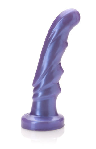 Tantus Tsunami Waved Dildo with Removable Bullet Vibrator - Strap On Sextoys